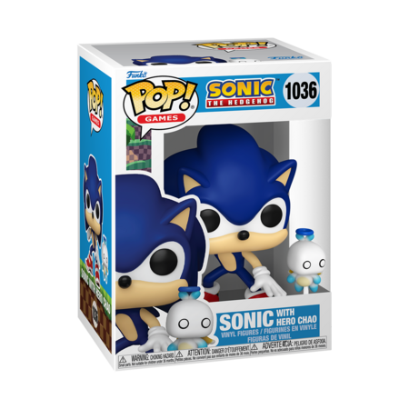 FUNKO POP! vinilinė figūrėlė: Sonic - Sonic & Chao, 80309 