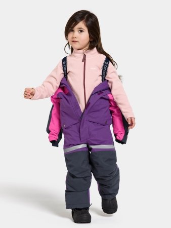 DIDRIKSONS žieminis lauko kombinezonas BJÄRVEN 3, violetinis, 505466-I12, 140 cm 