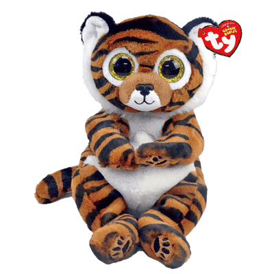 TY Beanie Bellies tigras CLAWDIA, TY40546 TY40546