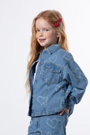 COCCODRILLO džinsinis švarkas, mėlynas, WC6152301CJG-014-146, 146 cm 