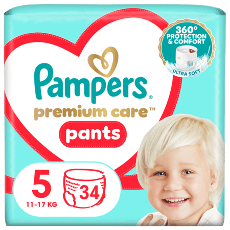 PAMPERS sauskelnės PC VP S5 34 vnt. 81750549 