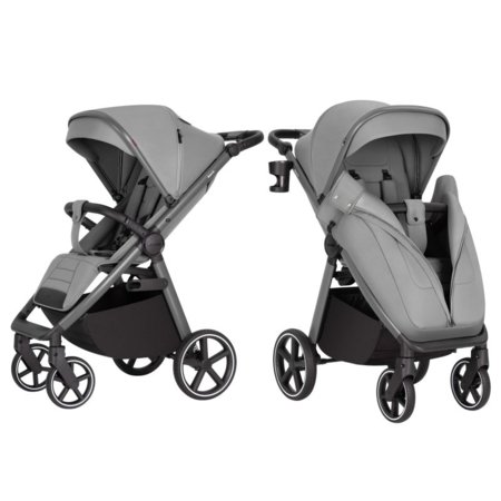 CARRELLO sportinis vežimėlis BRAVO SL DELUXE, Shuttle grey, CRL-5520  