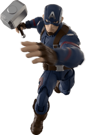 Blokees transformeris  Marvel Heros - Champion Class Captain America, 81115 