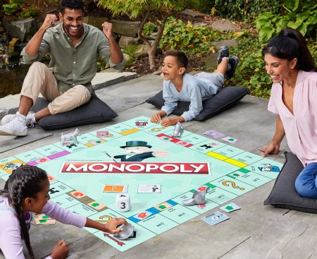 SPINMASTER stalo žaidimas Giant Monopoly, 6068016 