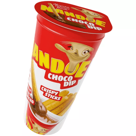 Lazdelės su lazdyno riešutų kremu NANDOE, 45g, NAND0001 