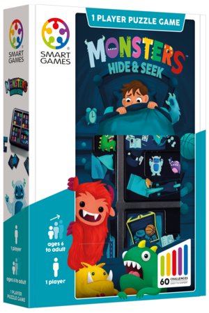 SMART GAMES stalo žaidimas Monsters Hide & Seek, (LT, LV, EE), SMA#480 