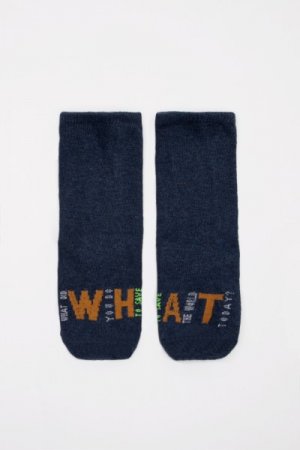COCCODRILLO kojinės SOCKS BOY, tamsiai mėlynos, ZC1382224SOB-015 ZC1382224SOB-015-030