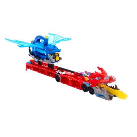 HOT WHEELS City transporteris – Dvigubas drakonas, JBM72 