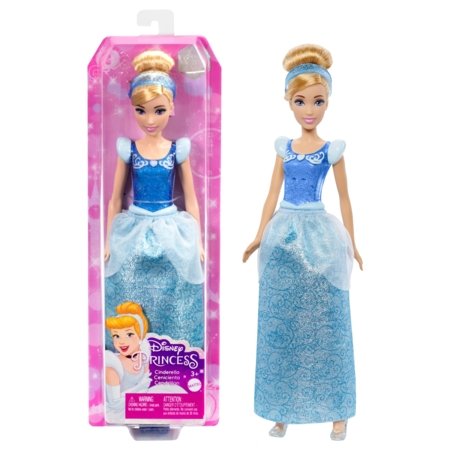 DISNEY PRINCESS lėlė Pelenė, HLW06 HLW06