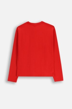 COCCODRILLO marškinėliai, raudoni, ZC5143104MER-009-092, 92 cm 