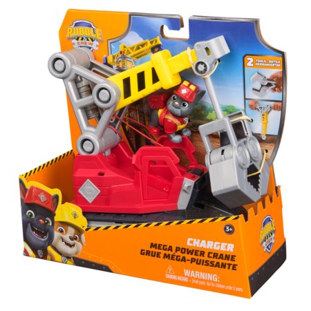 RUBBLE & CREW statybinė transporto priemonė Mega Powder Crane, 6073295 