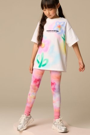 NEXT marškinėliai trumpomis rankovėmis ir tamprės, E89369 152 