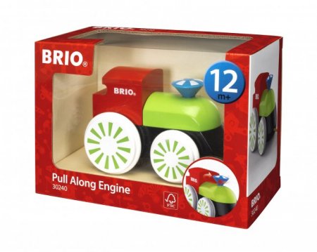 BRIO TODDLER traukiamas žaislas - Mašinėlė, 30240 30240