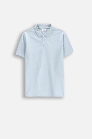 COCCODRILLO marškinėliai trumpomis rankovėmis EVERYDAY BOY B, mėlyni, WC5143601VBB-036-164, 164 cm 