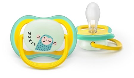 PHILIPS AVENT čiulptukai ULTRA AIR NIGHT, 18 mėn.+, 2 vnt., SCF376/32 