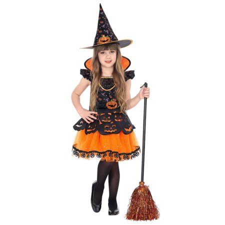 WIDMANN kostiumas Witch (116 cm, 4-5 metų), 07085 