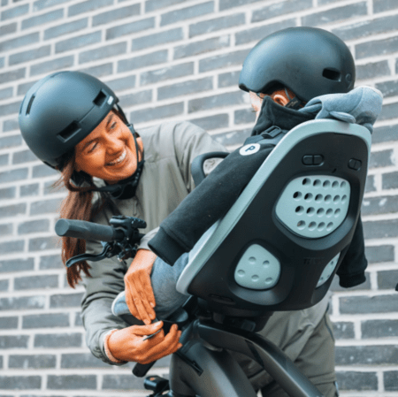 THULE vaikiška dviračio kėdutė YEEP 2 Mini, 1204110, 9-15 kg 