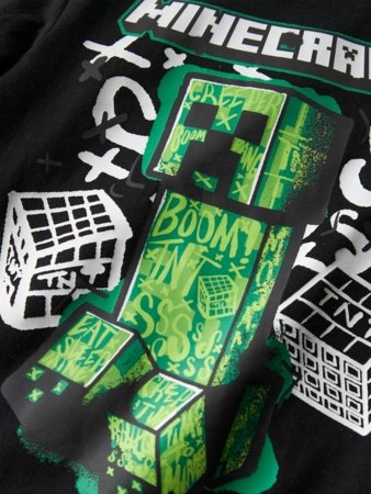 NAME IT MINECRAFT marškinėliai, 13252214-0 122-128 cm 