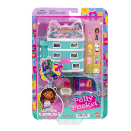 POLLY POCKET GABBY'S DOLLHOUSE pramogų rinkinys, JFV02 