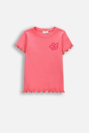 COCCODRILLO marškinėliai trumpomis rankovėmis, rožiniai, WC6143203RGK-025-110, 110 cm 