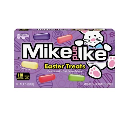 MIKE AND IKE kramtomi saldainiai EASTER TREATS, 120 g. 