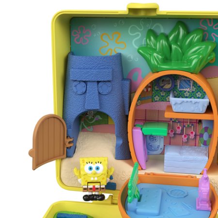 POLLY POCKET mini figūrėlių rinkinys SpongeBob, JKC84 
