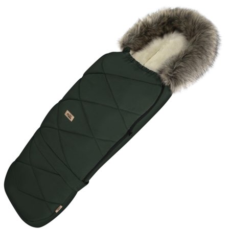 MILLI reguliuojamas vokelis į vežimėlį GROWUP, Bottle green, MIL1110162 