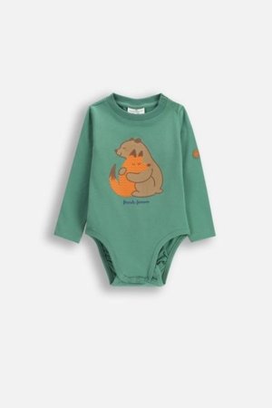 COCCODRILLO smėlinukas FOREST FRIENDS BOY NEWBORN, žalias, cm 