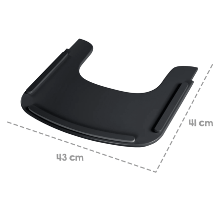 ROBA maitinimo kėdutės padėklas SIT UP FLEX, Black, 0075S 