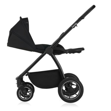 LIONELO universalus vežimėlis MERIL 3in1, Black onyx 