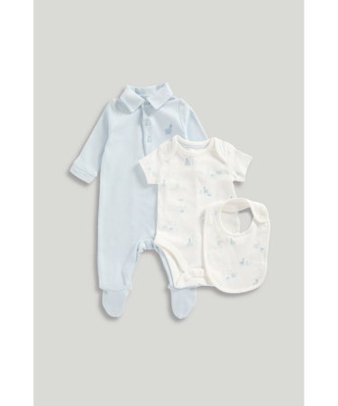 MOTHERCARE 3 dalių komplektas kūdikiui, LK405 68 