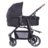 BABYTROLD lopšys MALAGA, Black, 13-51SN-L 