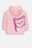 COCCODRILLO džemperis su gobtuvu, rožinis, WC6132301SGK-007-116, 116 cm 