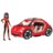 MIRACULOUS automobilis su lėle Ladybug‘s e-Beetle, 50666 