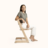STOKKE maitinimo kėdutė su buomeliu ir padėkliuku TRIPP TRAPP, white, 685500 