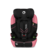 LIONELO automobilinė kėdutė LEVI ONE I-SIZE, Pink rose, 76-150 cm., LO-LEVI ONE I-SIZE 