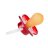 CANPOL BABIES lateksinis apvalus čiulptukas KOSMO, 6-18 mėn., 23/222_red_new 23/222_red