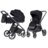 CARRELLO universalus vežimėlis 2in1 OMEGA PLUS, Cosmo Black, CRL-6540/1 