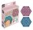 CRAFT ID kūrybinis rinkinys Diamond Painting Coaster, šešiakampė forma, CR2073/GE 