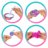 BARBIE Pop Reveal rinkinys – Purple Hair, Sweet Tears serija, JFY60 
