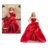 BARBIE HOLIDAY kolekcinė lėlė raudona suknele, JJX65 