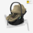 THULE automobilinė kėdutė MAPLE, 40-75 cm, Faded Khaki, 14000038 