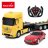 RASTAR vilkikas su automobiliu valdomas RC Mercedes-Benz Actros, 74940 74940