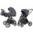 CARRELLO universalus vežimėlis 2in1 VECTOR, Ultimate Grey , CRL-6551  