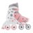 GLOBBER riedučiai Learning Skates 2 in 1, dydis 30-33, pasteliniai rožiniai, 783-210 