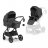 HAUCK universalus vežimėlis VISION X SET 2in1, Melange Black, 165232 165232