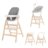 CARRELLO maitinimo kėdutė ERGO, Carbon grey, CRL-16701 