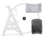 HAUCK maitinimo kėdutės paminkštinimas ALPHA COSY SELECT, Jersey charcoal, 667859 