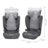 KINDERKRAFT automobilinė kėdutė I-SPARK 2 PLUS I-SIZE, 100-150 cm., Grey, KCISPA02GRYPL00 