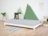 BENLEMI lova TEENY, 90x190 cm., White, 0003/90X190-BIL-BIL 